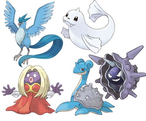 gen 1 ice type pokemon